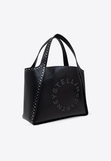 Stella McCartney Alter Studded-Logo Tote Bag Black 502793 WP0420-1000