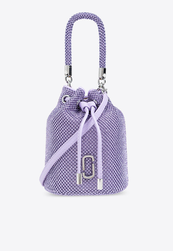 Marc Jacobs Mini Rhinestone Bucket Bag Purple 2P4HCR017H03 0-545