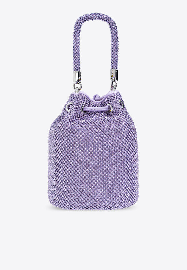 Marc Jacobs Mini Rhinestone Bucket Bag Purple 2P4HCR017H03 0-545