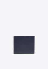 Salvatore Ferragamo Bi-Fold Logo Leather Wallet Blue 661328 FLORENCE 775364-MIDNIGHT