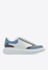 Alexander McQueen Oversized Leather Sneakers White 757710 WIFQ3-4798