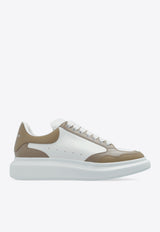 Alexander McQueen Oversized Leather Sneakers White 757710 WIFT9-1621