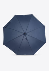 Moschino Classic Striped Umbrella Navy 8509 67AUTOF-BLUE