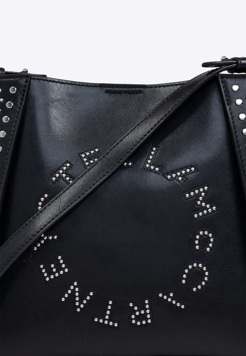 Stella McCartney Alter Stud-Embellishment Crossbody Bag Black 7B0103 WP0420-1000