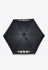 Moschino Teddy Bear Mini Umbrella Black 8425 SUPERMINIA-BLACK