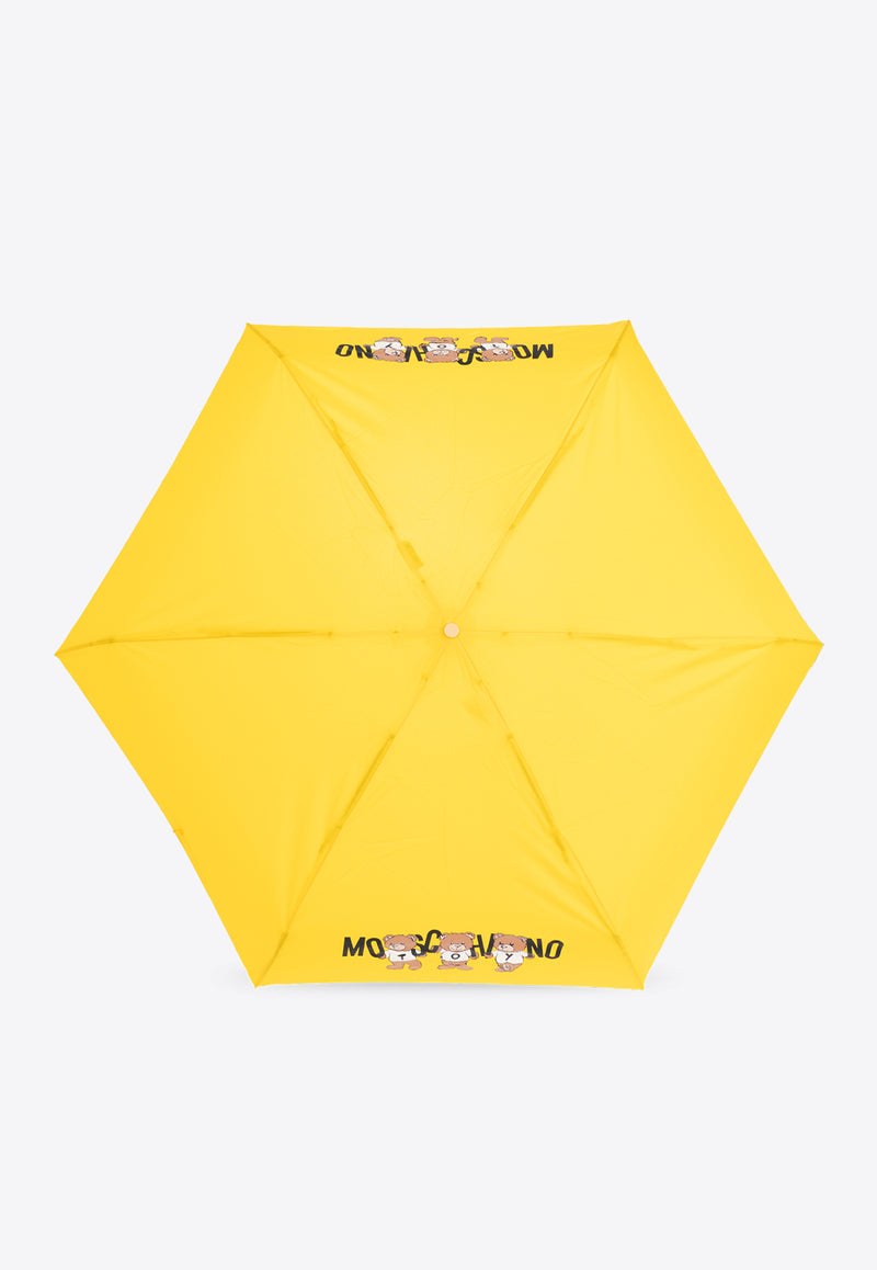 Moschino Teddy Bear Mini Umbrella Yellow 8425 SUPERMINIU-YELLOW