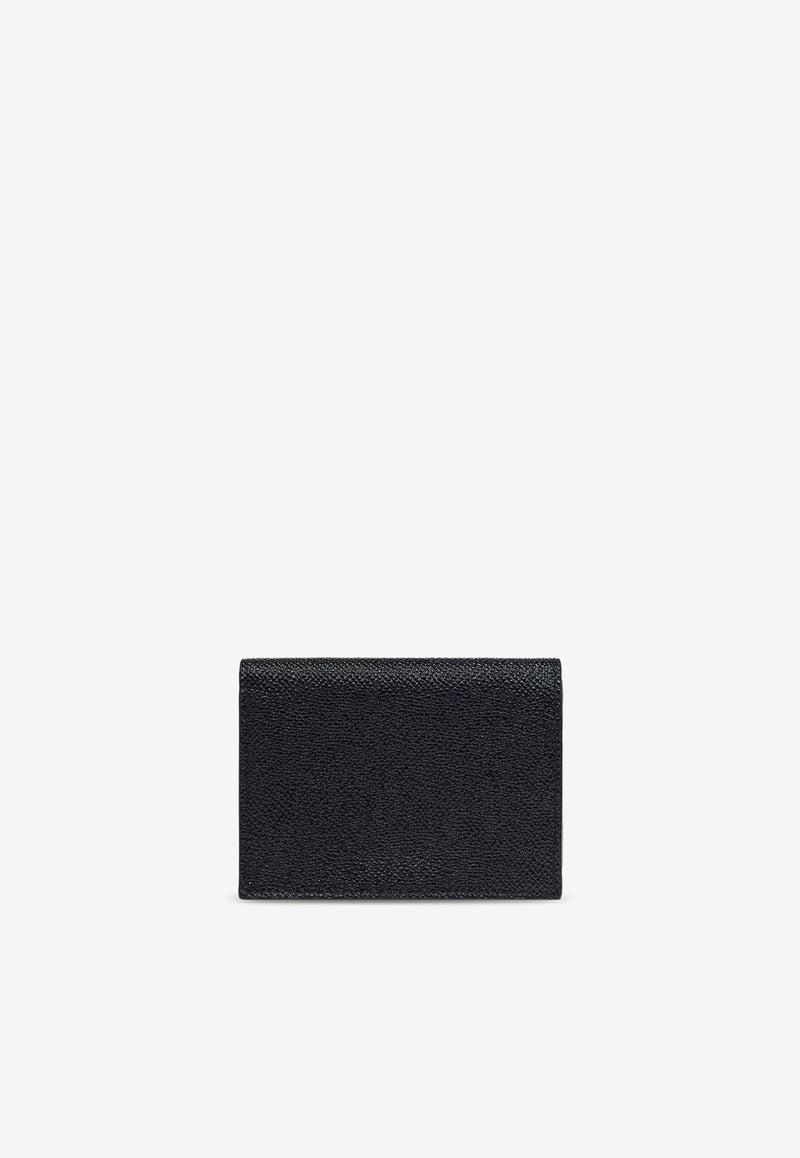 Dolce & Gabbana Logo Tag Leather Cardholder Black BP1643 AG219-80999