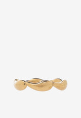 Chloé The Iconic Logo Double Ring Gold CHC24AFR67 CB7-9DC