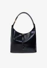 Chloé Small Marcie Leather Hobo Bag Black CHC24AS629 N57-001