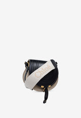 Chloé Small Marcie Saddle Crossbody Bag Black CHC24AS680 N77-001