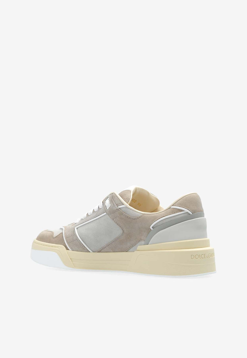 Dolce & Gabbana New Roma Low-Top Sneakers Beige CS2241 AW322-87767