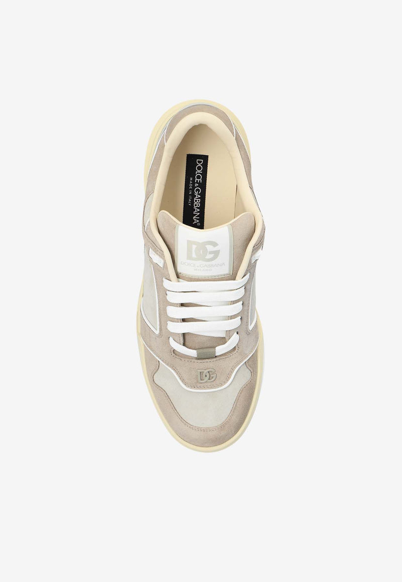 Dolce & Gabbana New Roma Low-Top Sneakers Beige CS2241 AW322-87767