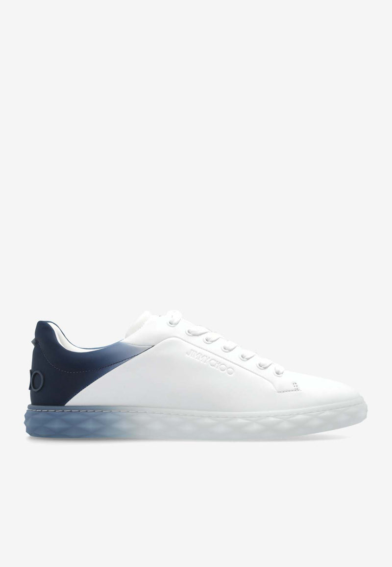 Jimmy Choo Diamond Light Low-Top Sneakers White DIAMOND LIGHT M II BFA-V WHITE NAVY MIX