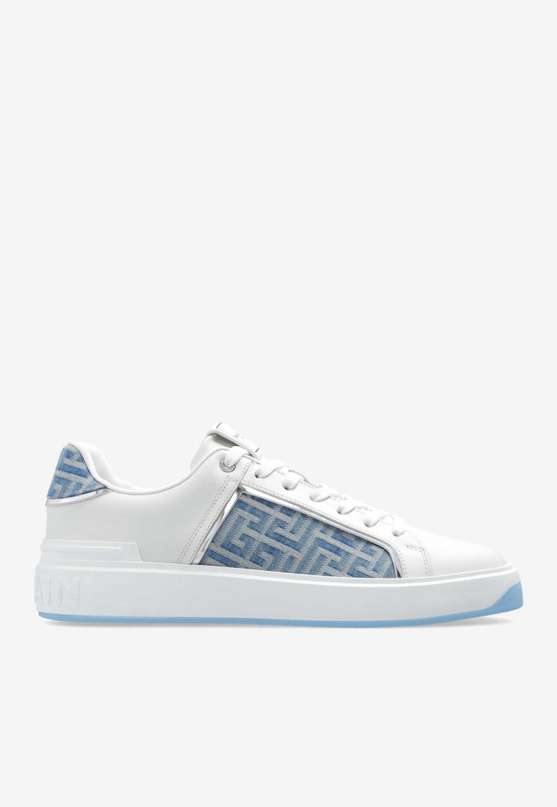 Balmain B-Court Low-Top Sneakers White DM1VI321 LLTD-6EO