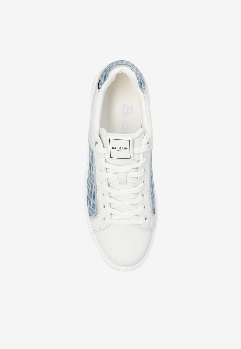 Balmain B-Court Low-Top Sneakers White DM1VI321 LLTD-6EO