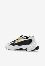 Balmain Run-Row Low-Top Sneakers White DM1VI355 LWBO-Q22