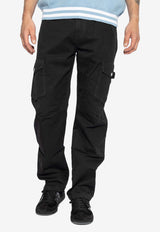 Balmain Straight-Leg Cargo Pants Black DH1MI080 CF31-0PA