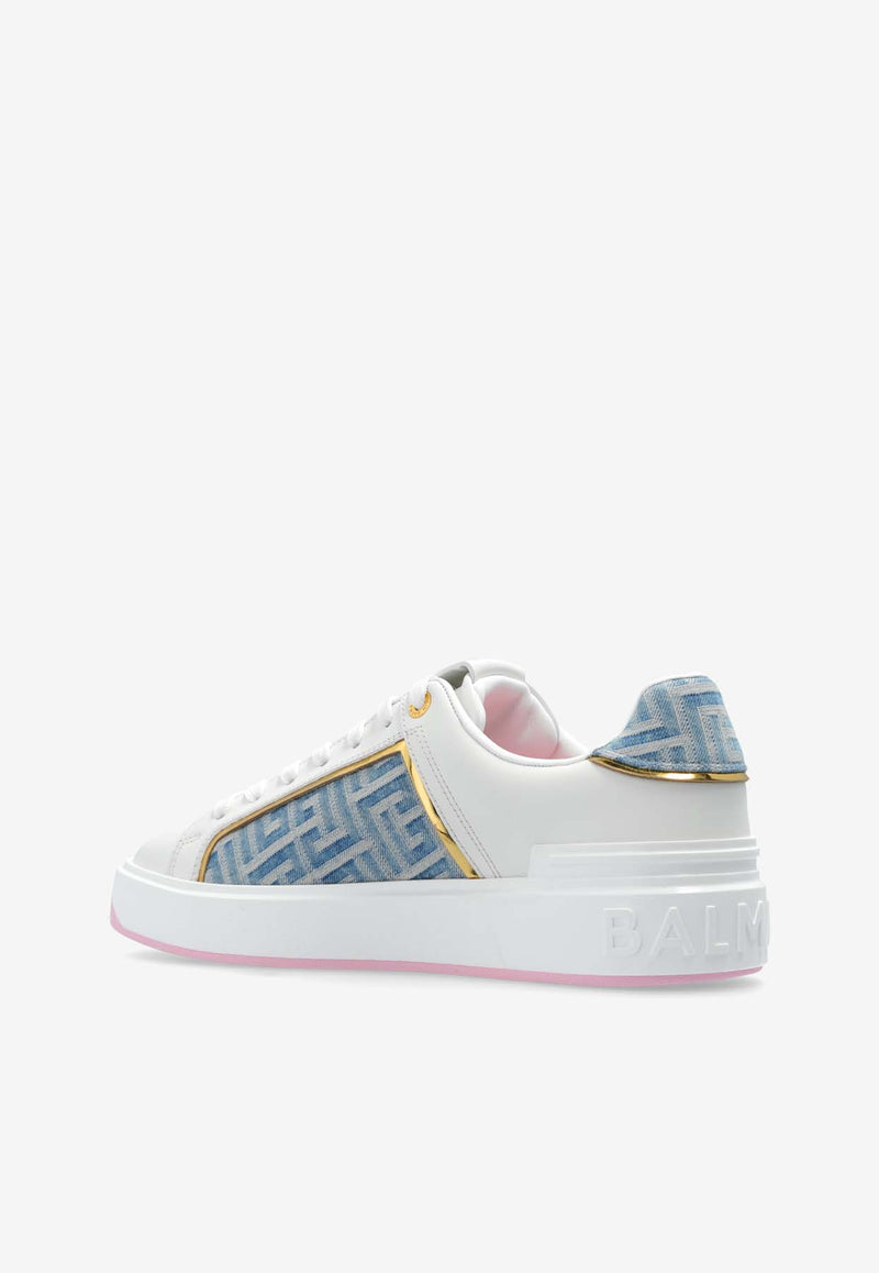 Balmain B-Court Low-Top Sneakers White DN1VI712 LLTD-0FQ