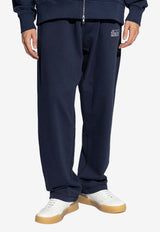 Kenzo Kube Embroidered Track Pants Navy FE65PA818 4MF-77