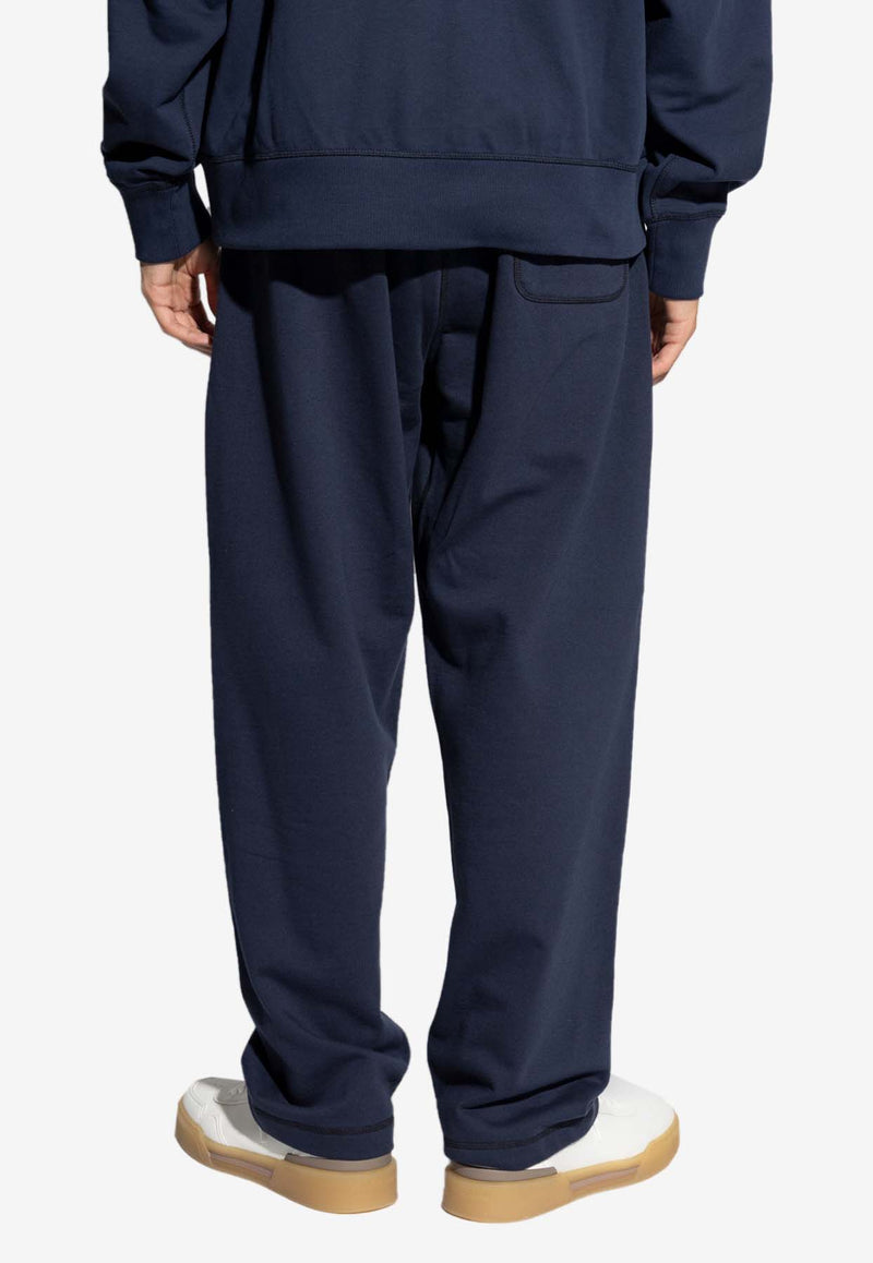 Kenzo Kube Embroidered Track Pants Navy FE65PA818 4MF-77