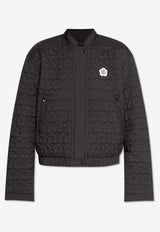 Kenzo Boke 2.0 Quilted Zip-Up Jacket Black FE62BL185 9NL-99