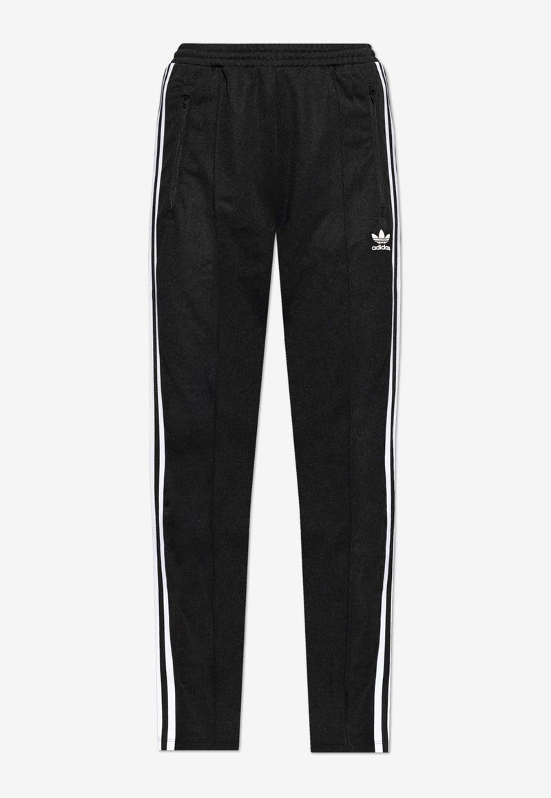 Adidas Originals Beckenbauer Tapered-Legs Track Pants Black IW3171 0-BLACK