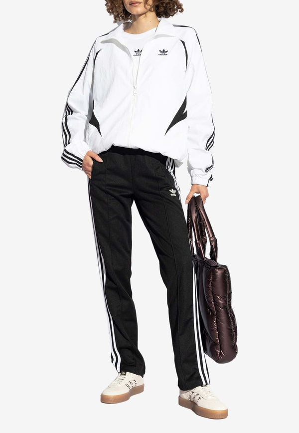 Adidas Originals Beckenbauer Tapered-Legs Track Pants Black IW3171 0-BLACK