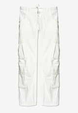 Dolce & Gabbana Wide-Leg Cargo Pants White GV9CHT HUMQ4-W0111