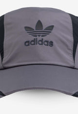 Adidas Originals Road Trefoil Logo Cap Gray IX9802 0-TRAGRE BLACK