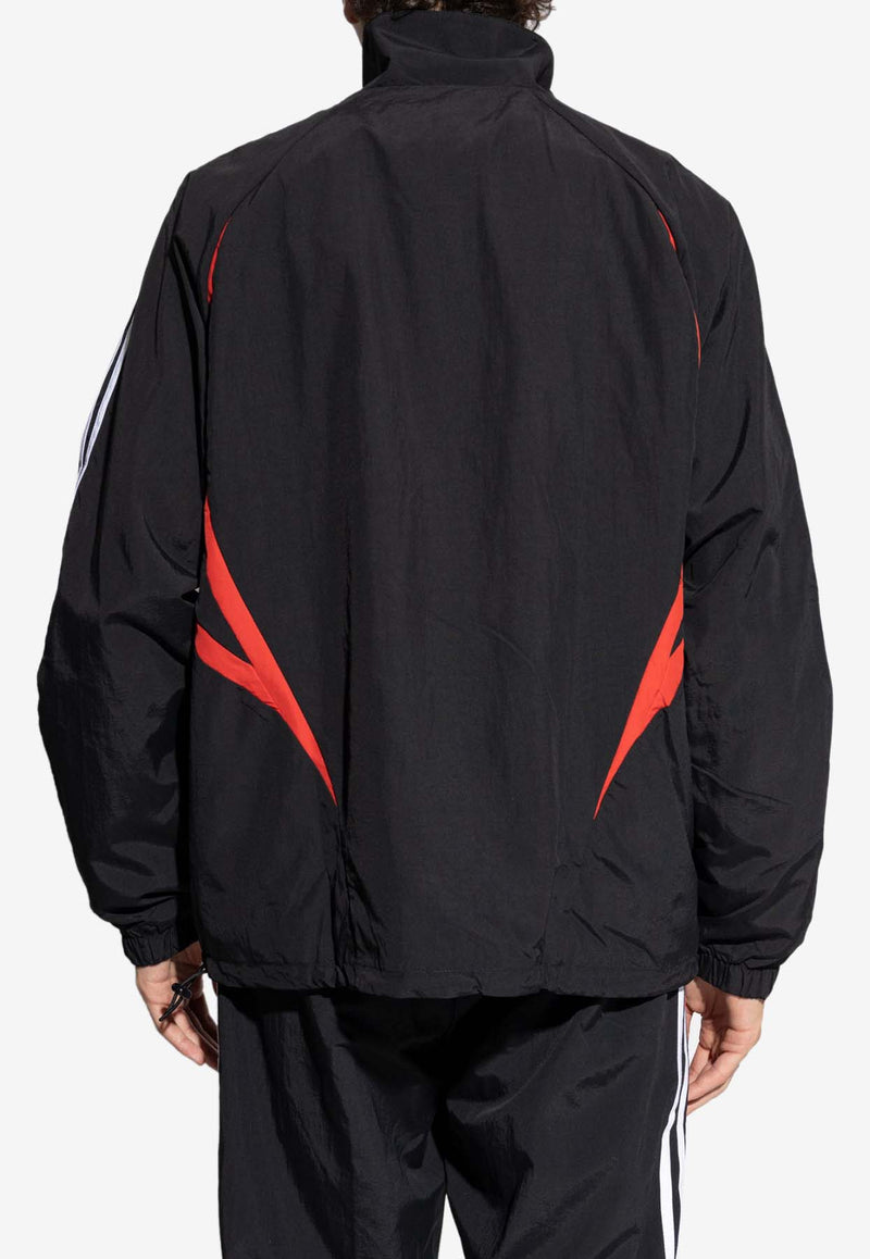 Adidas Originals Archive Trefoil Embroidered Track Jacket Black IY2092 0-BLACK BETSCA