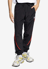 Adidas Originals Archive Trefoil Embroidered Track Pants Black IX9646 0-BLACK BETSCA