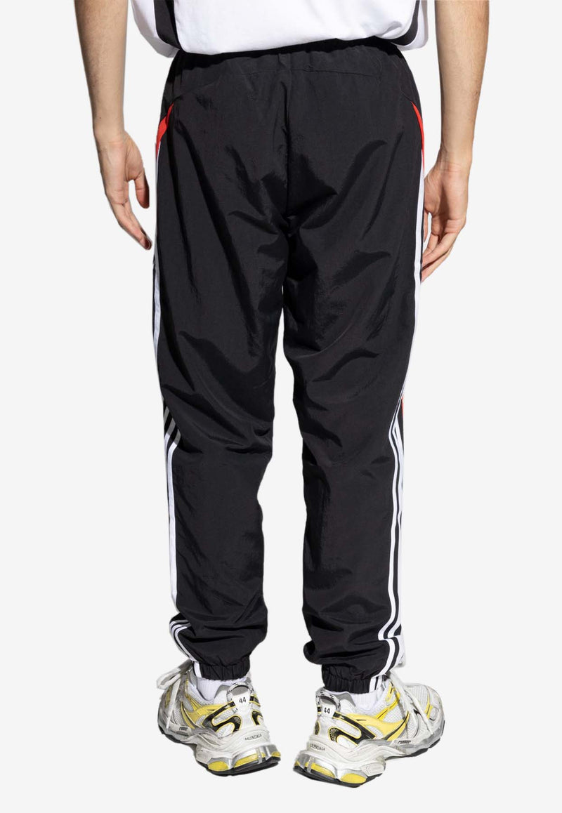 Adidas Originals Archive Trefoil Embroidered Track Pants Black IX9646 0-BLACK BETSCA