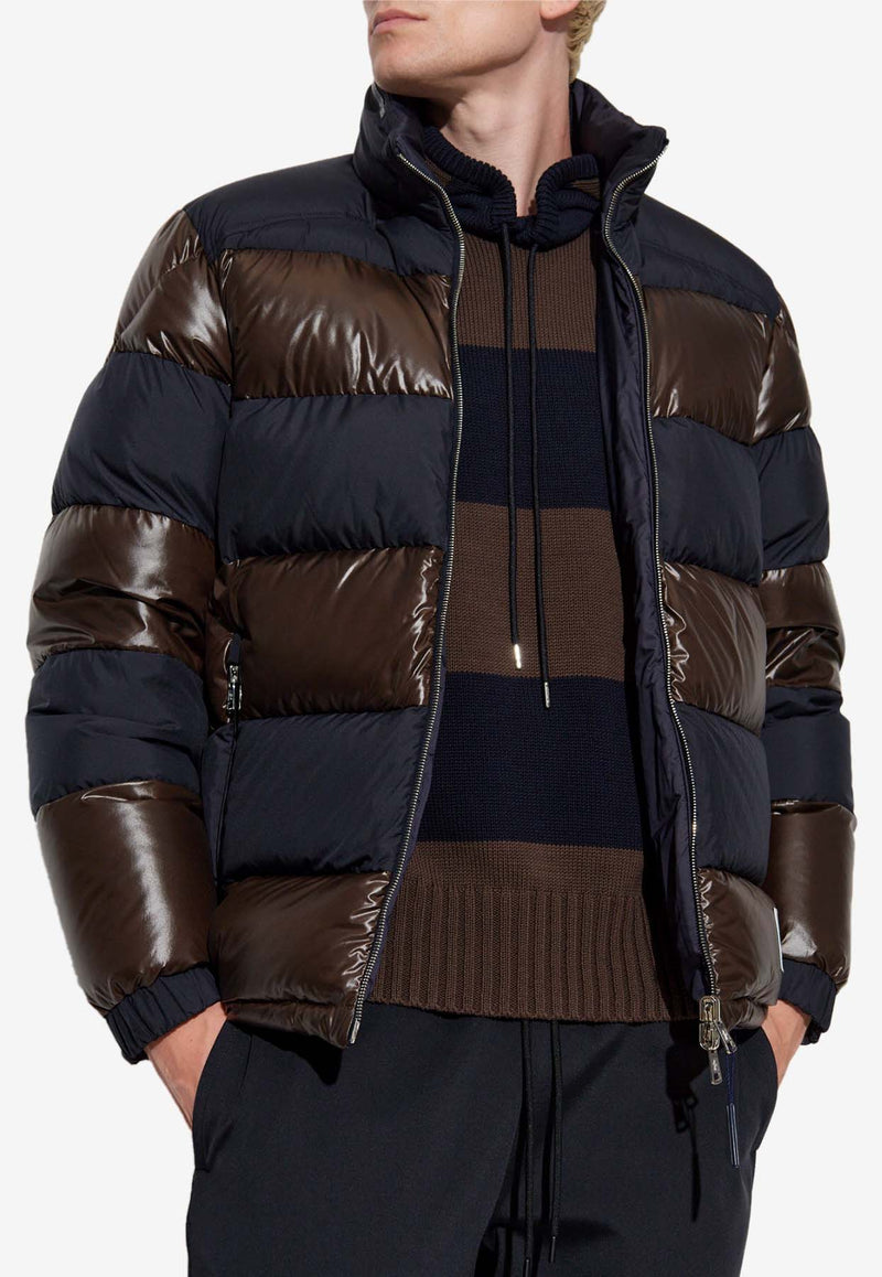 Moncler Peclet Reversible Short Down Jacket Blue J20911A00012 54A81-772