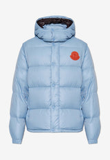 Moncler Cyclone Short Down Jacket Light Blue J20911A00022 596RD-716