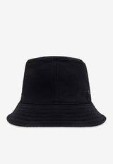 Moncler Logo Patch Bucket Hat Black J20933B00052 57843-999