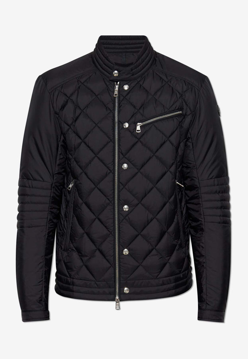 Moncler Vulpie Quilted Biker Jacket Black J20911A00113 68352-999