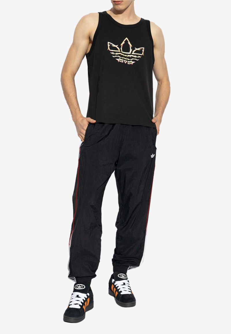 Adidas Originals Premium Trefoil Embroidered Track Pants Black IX7347 0-BLACK BETSCA