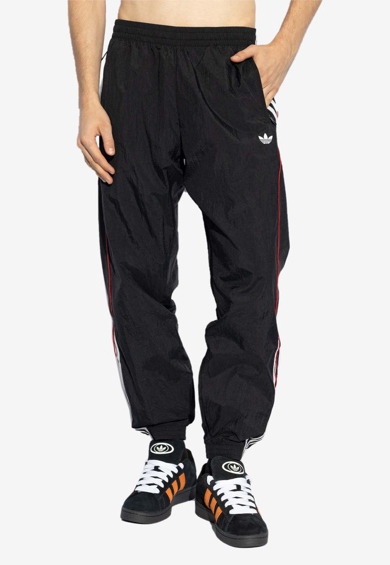 Adidas Originals Premium Trefoil Embroidered Track Pants Black IX7347 0-BLACK BETSCA