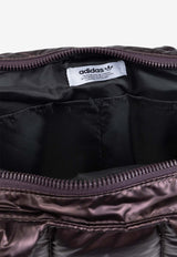 Adidas Originals Padded Metallic Tote Bag Bordeaux IY4094 0-AURMET