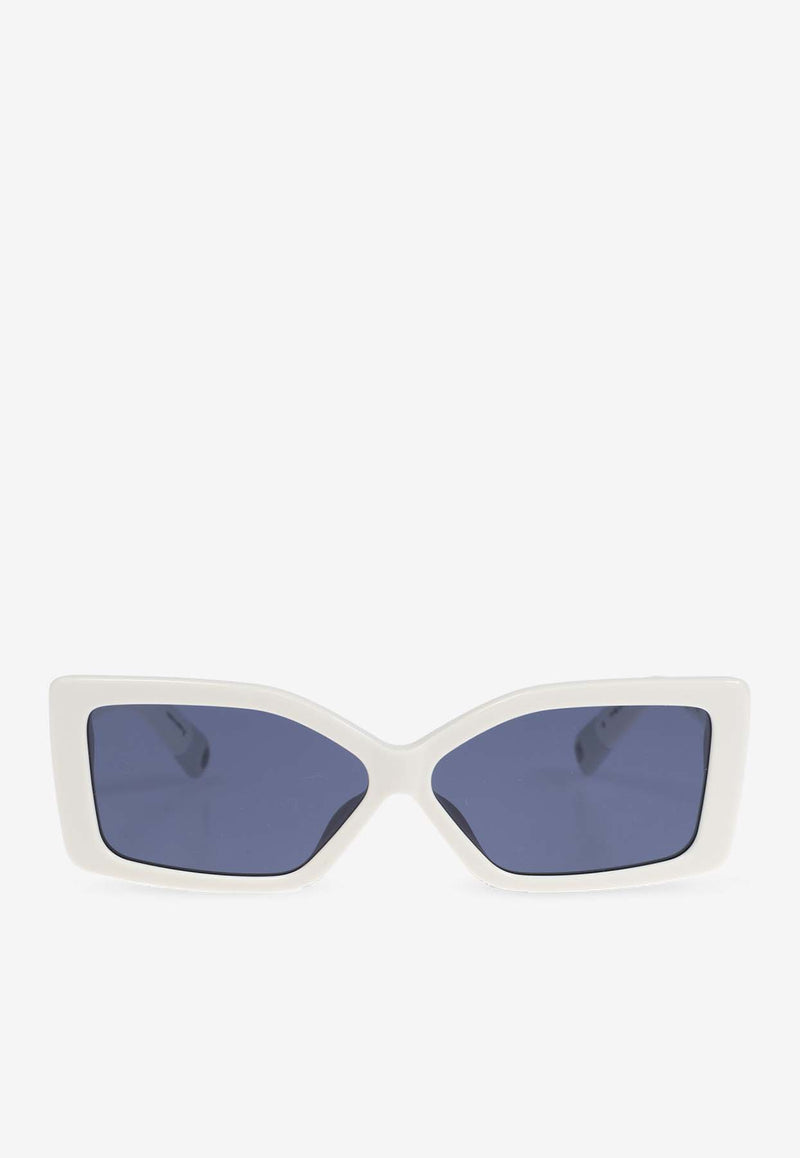 Jacquemus The Spiaggia Butterfly Sunglasses Blue JAC41C3SUN 0-0