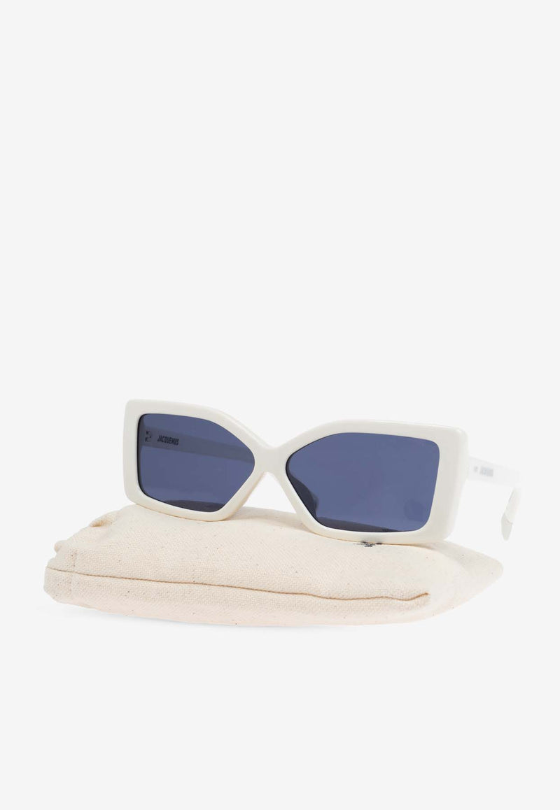 Jacquemus The Spiaggia Butterfly Sunglasses Blue JAC41C3SUN 0-0