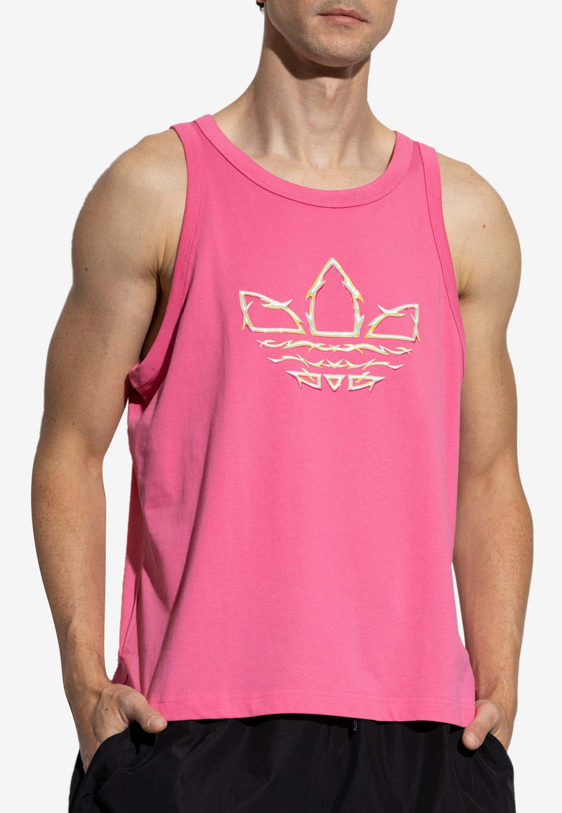 Adidas Originals X Pabllo Vittar Trefoil Print Tank Top Pink IZ4904 0-SESOPK