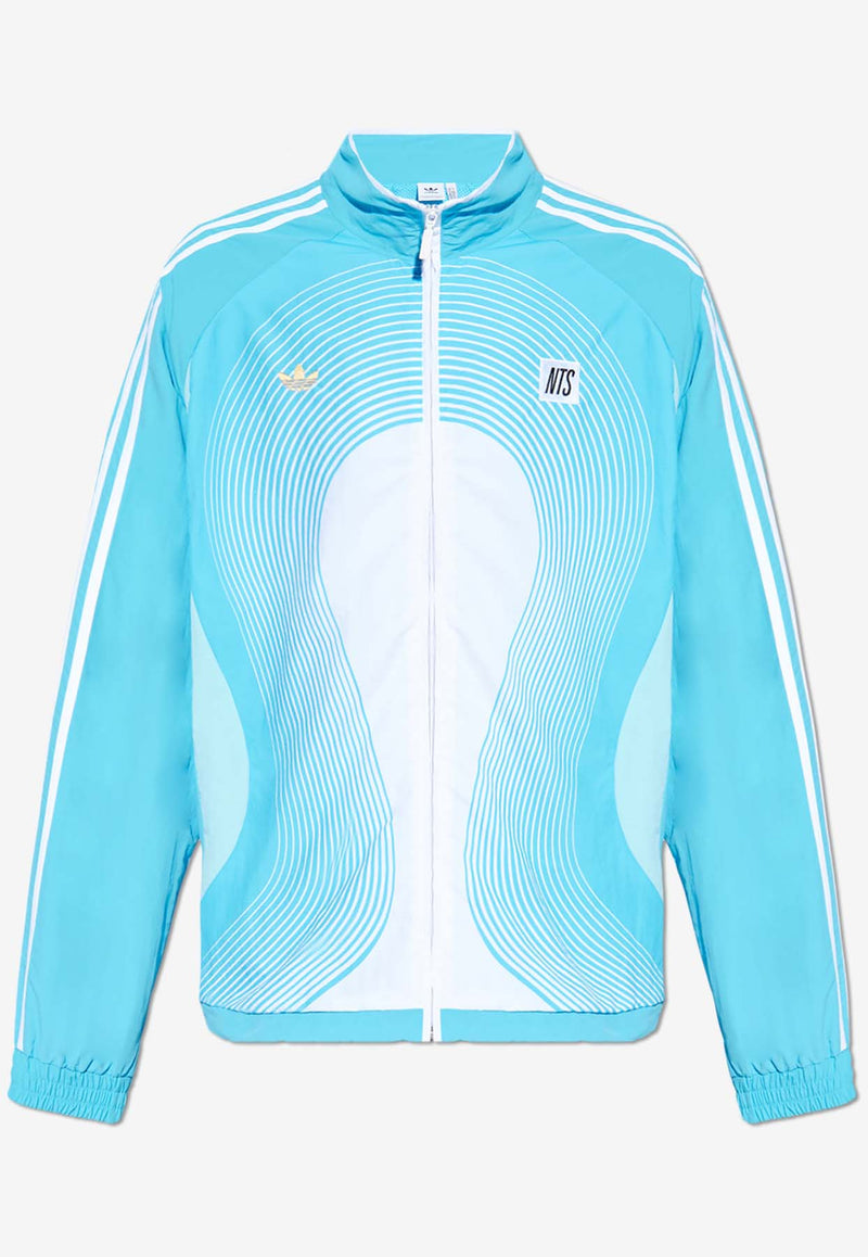 Adidas Originals X NTS Radio Zip-Up Track Jacket Light Blue JI5143 0-SKYRUS