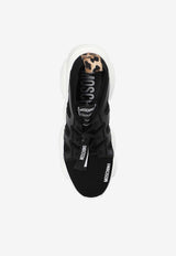 Moschino Teddy Low-Top Running Sneakers Black MA15293G1L MT1-00A