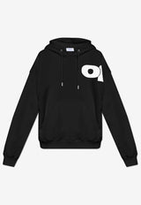 Off-White Shared Logo Skate Hooded Sweatshirt Black OMBB085F24 FLE00L-1001