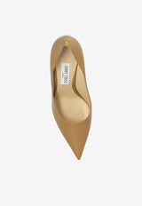 Jimmy Choo Love 85 Calf Leather Pumps Beige LOVE 85 ZNU-RATTAN