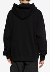 Off-White College Skate Hooded Sweatshirt Black OMBB085F24 FLE00S-1001