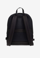 Off-White OFF Patch Nylon Backpack Black OMNB109F24 FAB002-1018