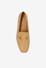 Salvatore Ferragamo Louis Gancini Loafers Camel 01I501 LOUIS 774972-LIGHT CAMEL