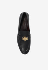 Tory Burch Eleanor Logo Plaque Leather Loafers Black 158204 0-006